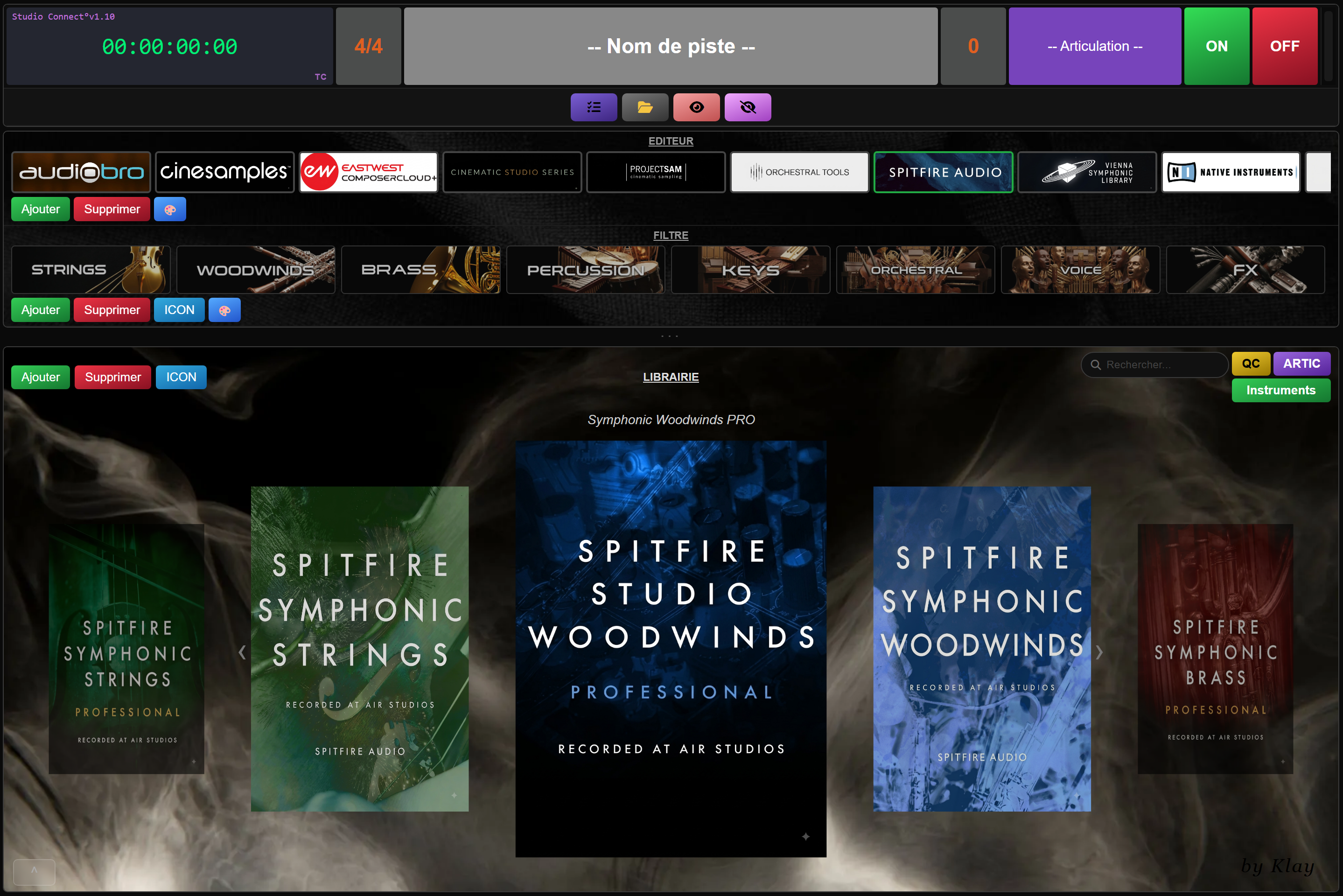 Studio Connect Interface